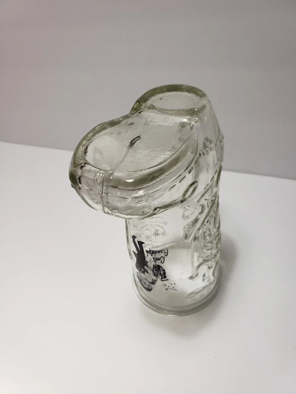Vintage BOOTS RANDOLPH Drinking  Embossed Mug Beer Glass